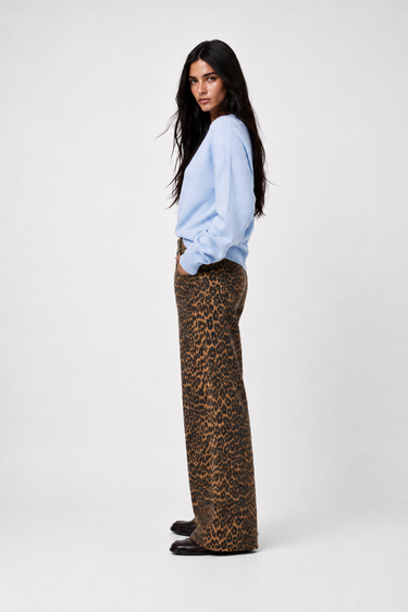 Jeans Joan Leopard