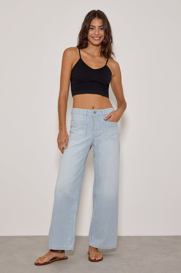VAQUEROS LUCIA CROP WIDE