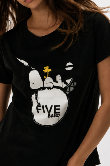 Snoopy Band T-shirt