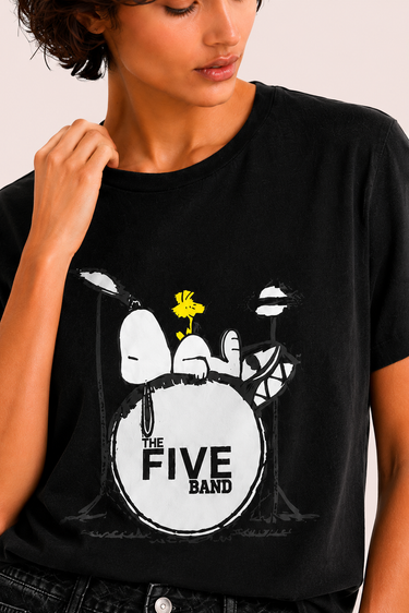 Snoopy Band T-shirt