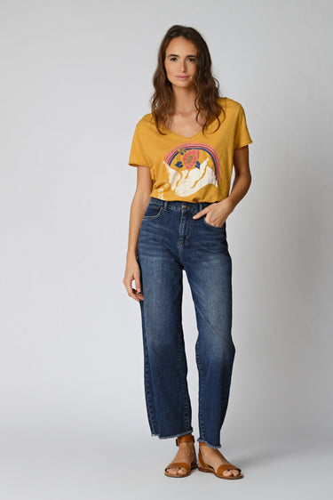 836 LENA JEANS WIDE
