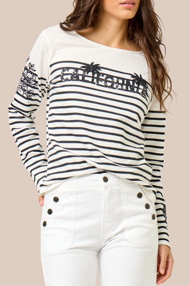 California striped top