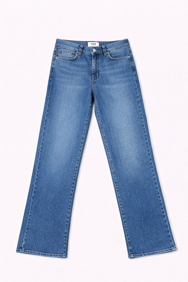 Pantalones vaqueros acampanados Maylan Crop