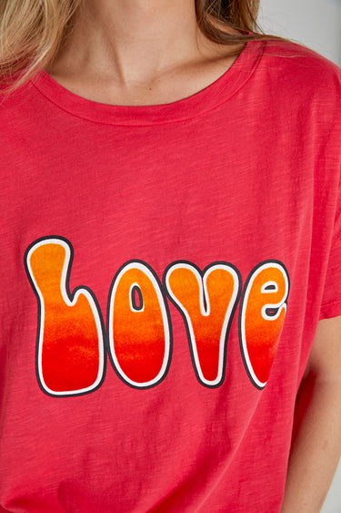 LOVE TIE &amp; DYE T-SHIRT