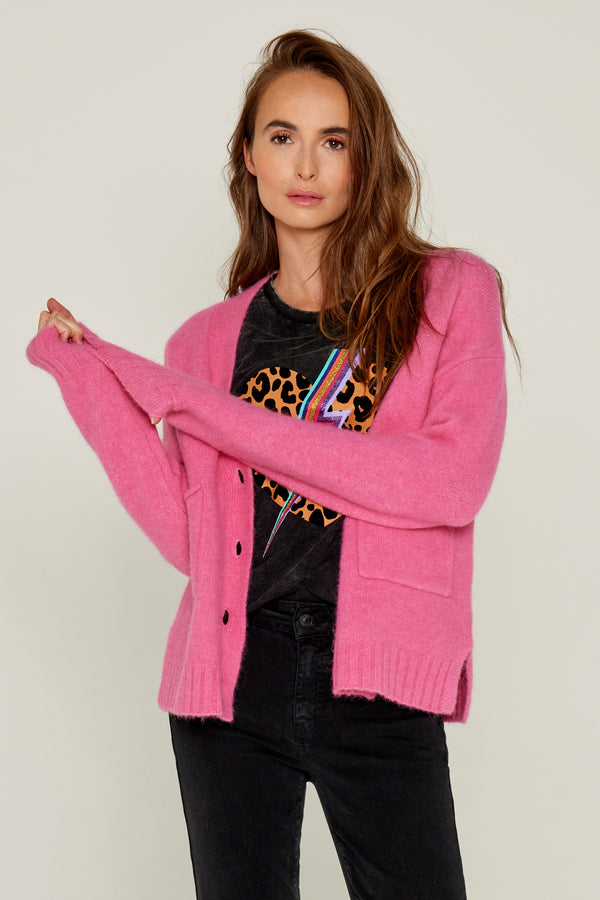 PLAIN VEST - PINK