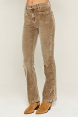 597 LUNA PANTALON FLARE - PAIN BRULE