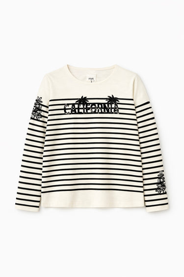 California striped top