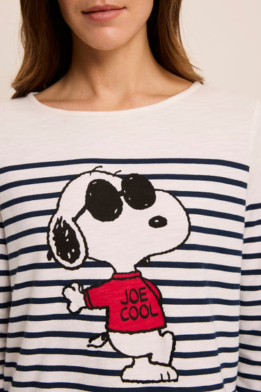 Snoopy Joe Cool Striped Shirt
