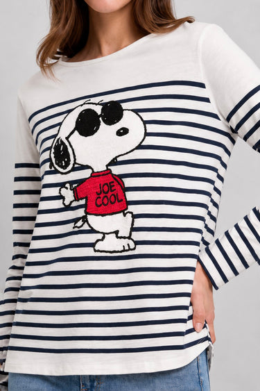 Snoopy Joe Cool Striped Shirt