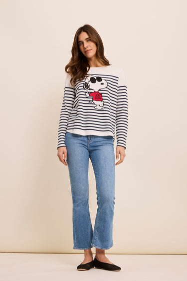 Snoopy Joe Cool Striped Shirt